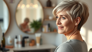 Read more about the article Effortless Elegance: The Best Wash and Wear Haircuts for Women Over 60